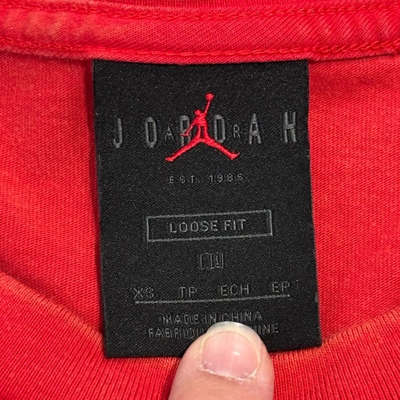 Air Jordan | Rare Vintage Wash Men’s Retro T-Shirt Authentic Classics Mens Size - Picture 10 of 13